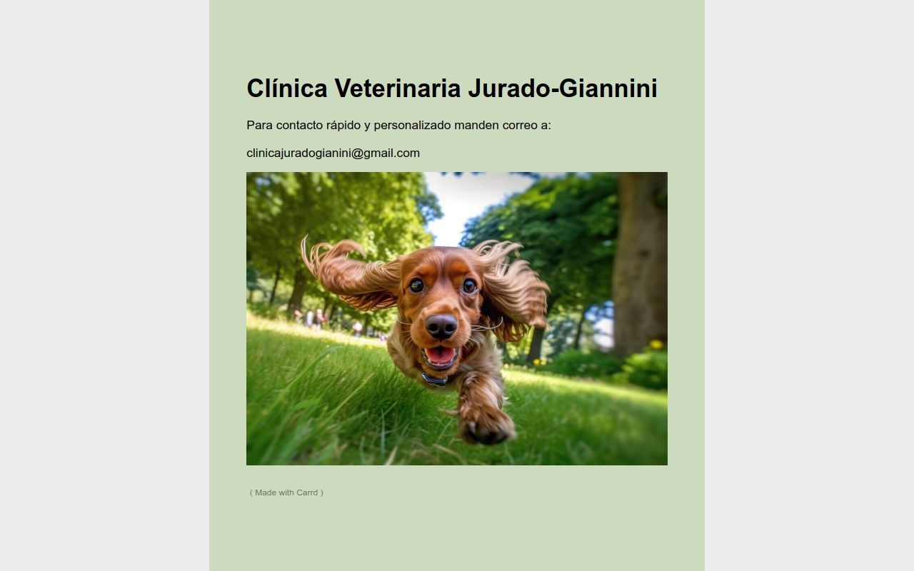 Clínica Veterinaria Jurado Giannini